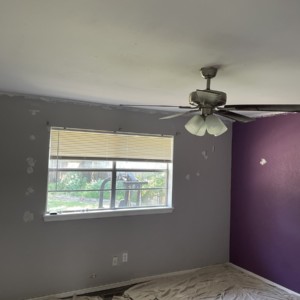 Popcorn Ceiling Removal and Interior Painting in Oklahoma City