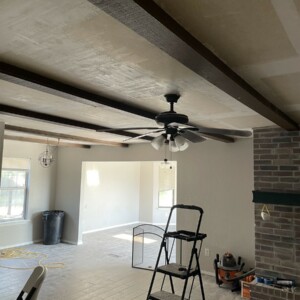 Popcorn Ceiling Removal and Interior Painting in Oklahoma City