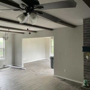 Popcorn Ceiling Removal and Interior Painting in Oklahoma City