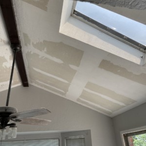 Popcorn Ceiling Removal and Interior Painting in Oklahoma City