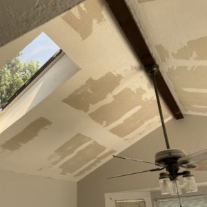 Popcorn Ceiling Removal and Interior Painting in Oklahoma City