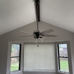 Popcorn Ceiling Removal and Interior Painting in Oklahoma City