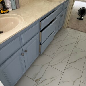Bathroom Cabinet Refresh, OKC