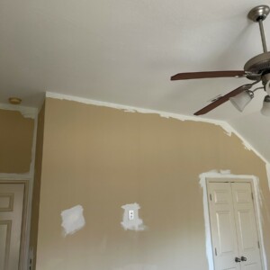 Lightened Master Retreat Repaint– Moore, OK