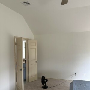 Lightened Master Retreat Repaint– Moore, OK